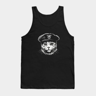 Pirate Cat: Whimsical Feline Adventure Awaits Tank Top